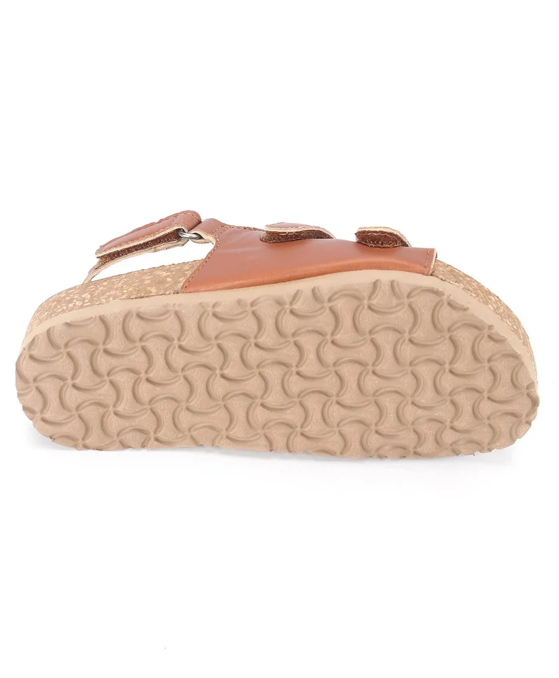 Pine Kids Pine Kids Sandals With Velcro Closure - Brown